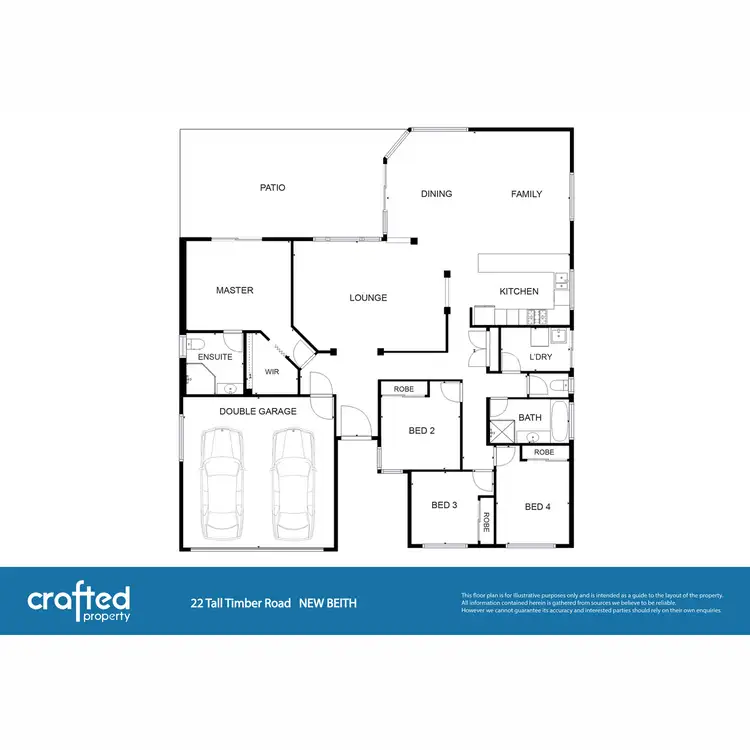 Floorplan of Homely house listing, 22 Tall Timber Road, New Beith QLD 4124