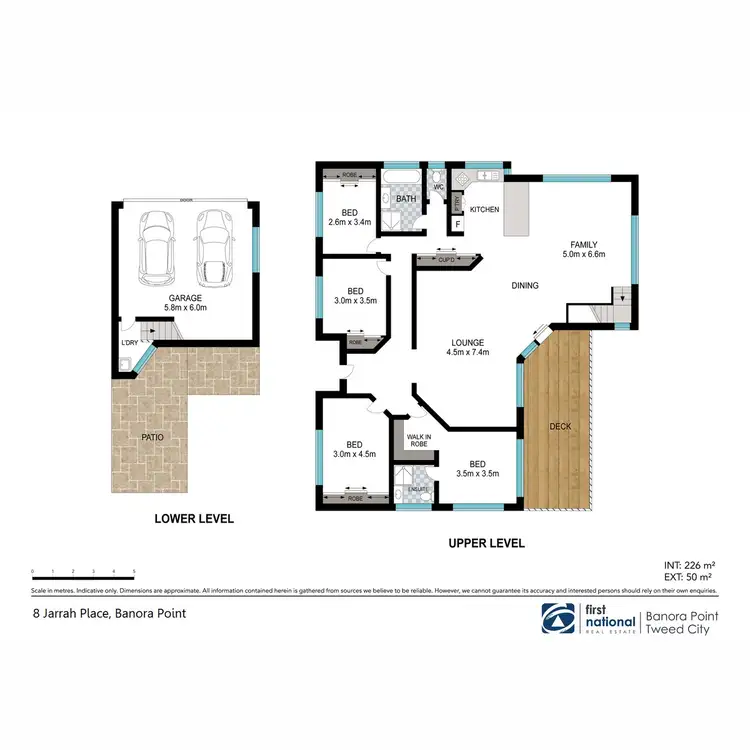 Floorplan of Homely house listing, 8 Jarrah Place, Banora Point NSW 2486
