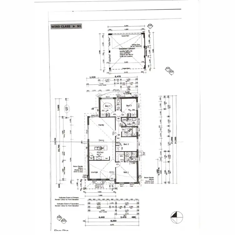 Floorplan of Homely house listing, 12 Karakin Terrace, Ellenbrook WA 6069