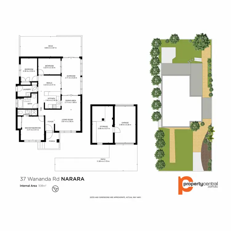 Floorplan of Homely house listing, 37 Wananda Road, Narara NSW 2250