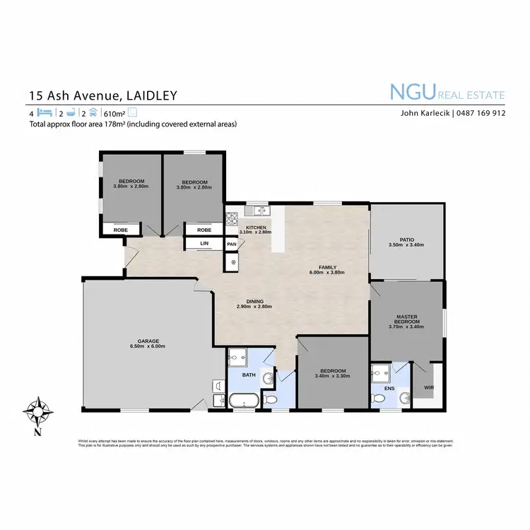 Floorplan of Homely house listing, 15 Ash Avenue, Laidley QLD 4341