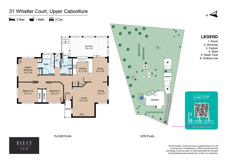 Floorplan of Homely house listing, 31 Whistler Court, Upper Caboolture QLD 4510