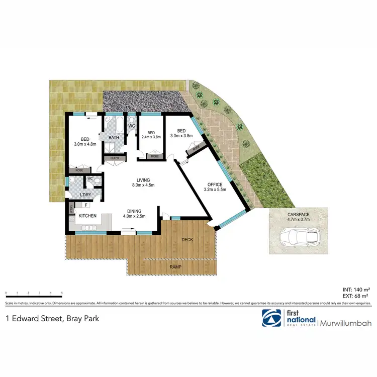 Floorplan of Homely house listing, 1 Edward Street, Bray Park NSW 2484