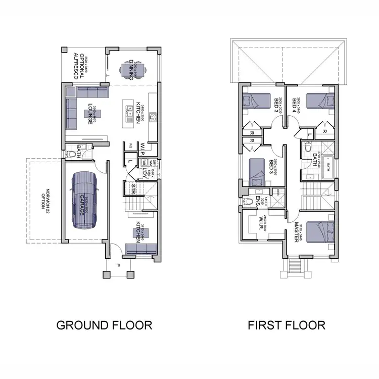 Floorplan of Homely house listing, Lot 208/46 Kelly Street, Austral NSW 2179