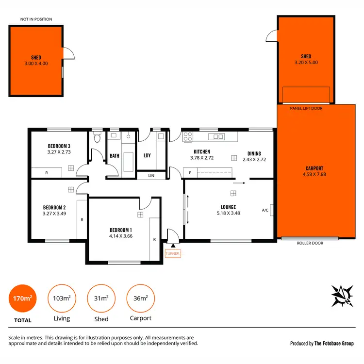 Floorplan of Homely house listing, 16 Raymel Crescent, Campbelltown SA 5074