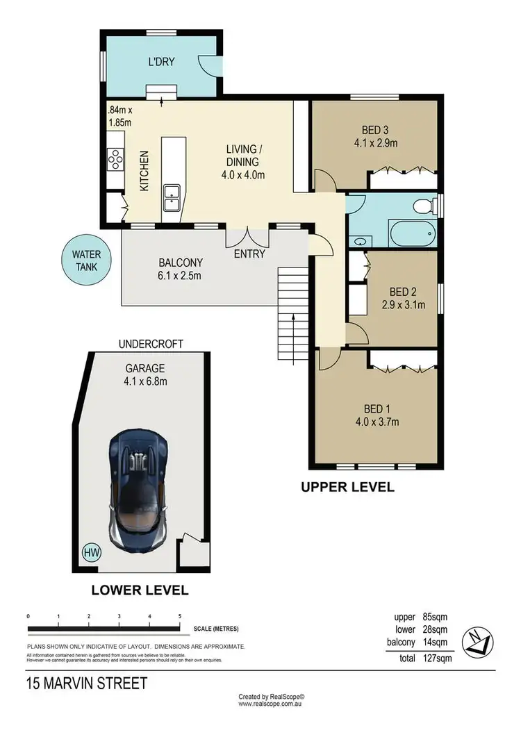 Floorplan of Homely house listing, 15 Marvin Street, Holland Park West QLD 4121