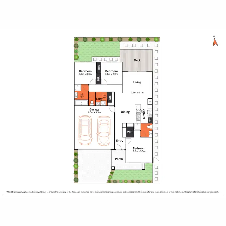 Floorplan of Homely house listing, 47 Connect Way, Mount Duneed VIC 3217