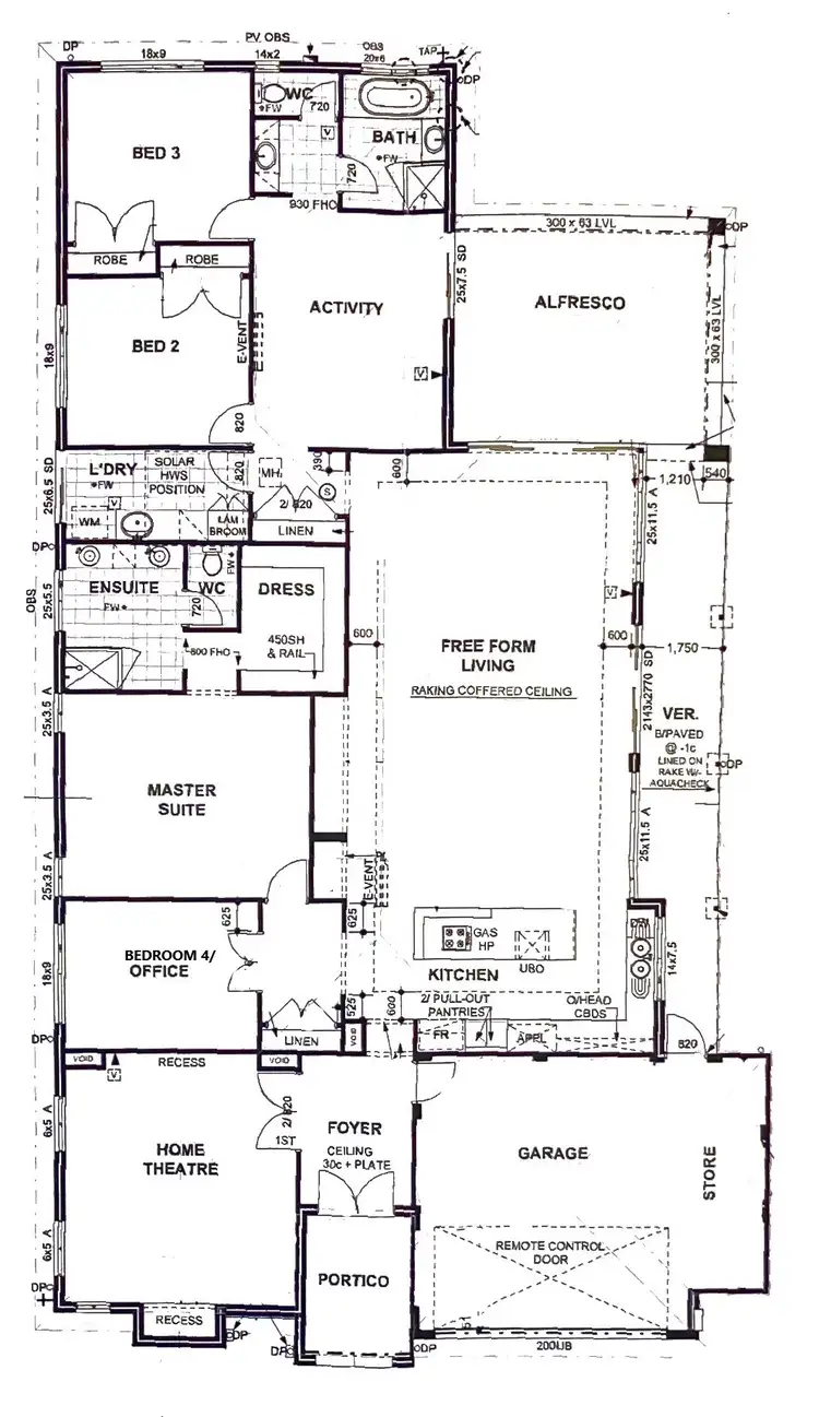 Floorplan of Homely house listing, 4 Stembridge Way, Canning Vale WA 6155