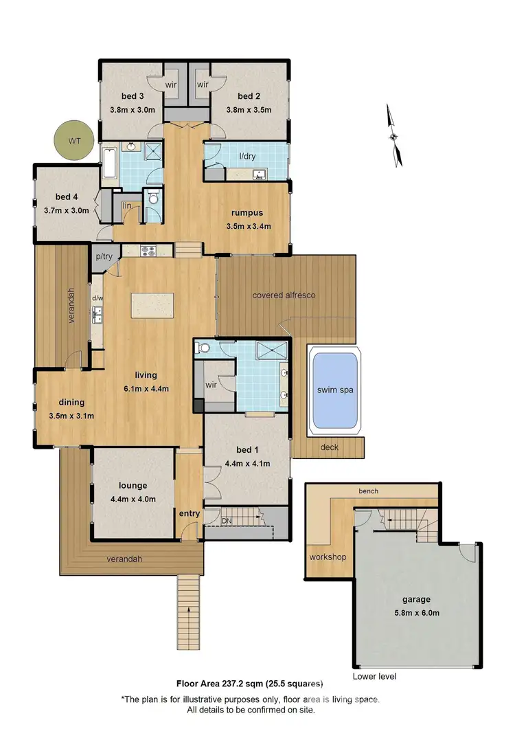Floorplan of Homely house listing, 21 Banks Smith Drive, Gembrook VIC 3783