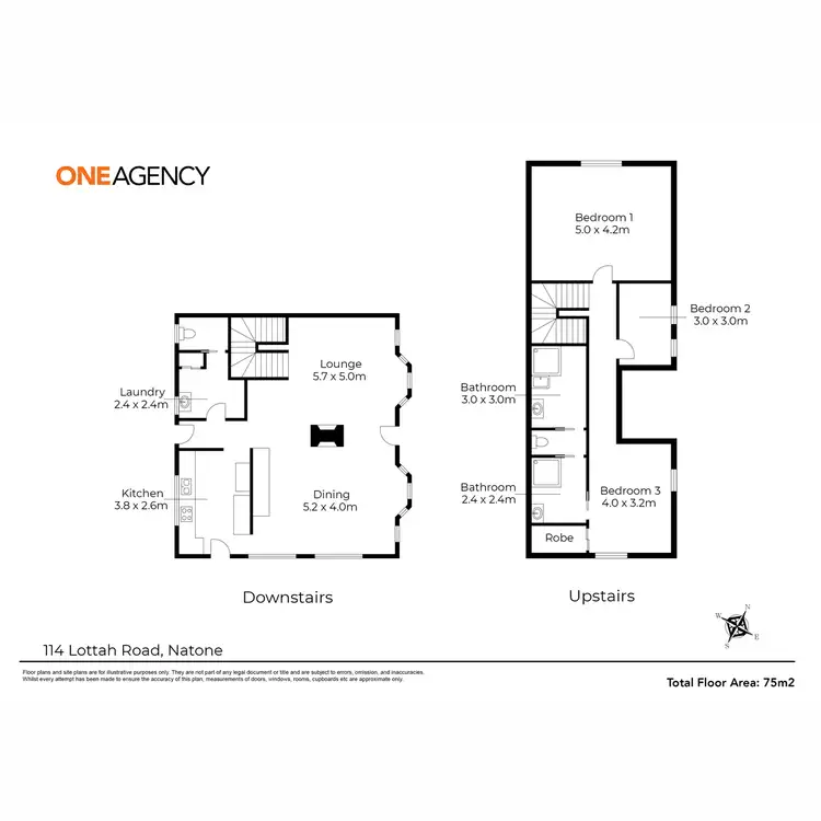 Floorplan of Homely house listing, 114 Lottah Road, Natone TAS 7321