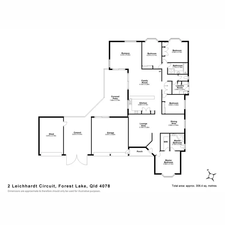 Floorplan of Homely house listing, 2 Leichhardt Circuit, Forest Lake QLD 4078