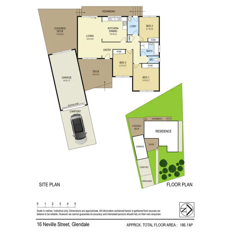 Floorplan of Homely house listing, 16 Neville Street, Glendale NSW 2285