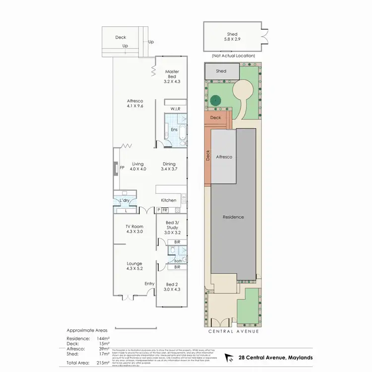 Floorplan of Homely house listing, 28 Central Avenue, Maylands WA 6051