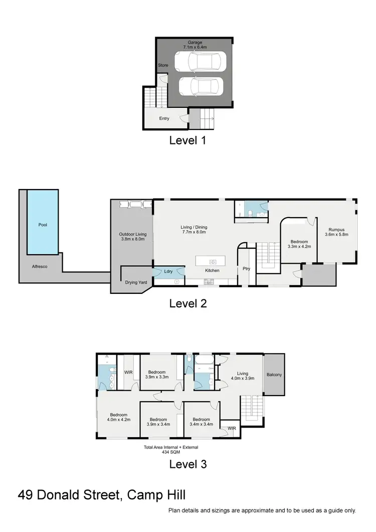 Floorplan of Homely house listing, 49 Donald Street, Camp Hill QLD 4152