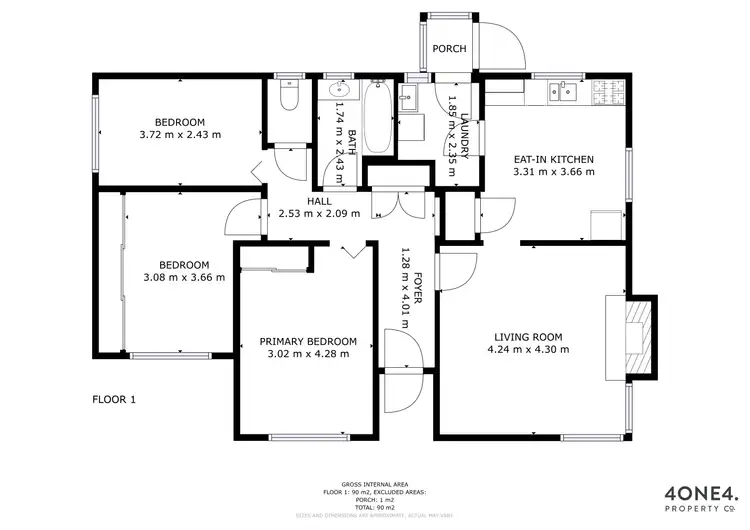 Floorplan of Homely house listing, 15 Albion Road, Bridgewater TAS 7030