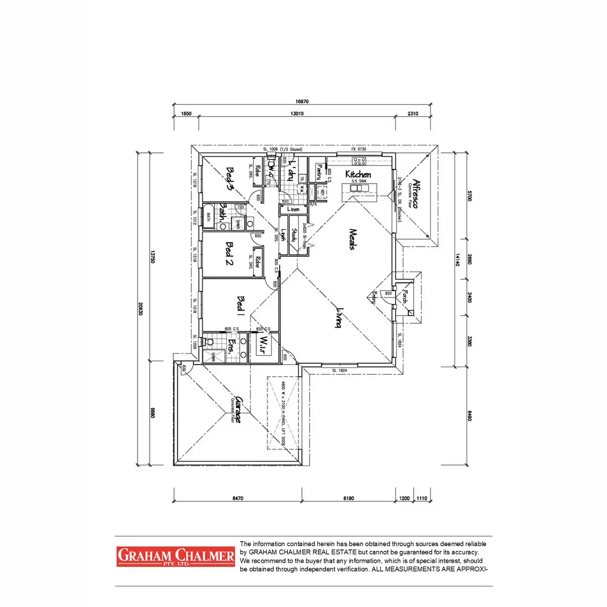 Floorplan of Homely townhouse listing, 47B Palmerston Street, Sale VIC 3850