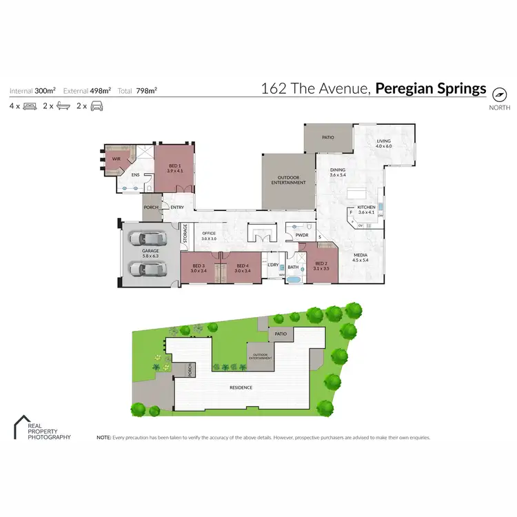 Floorplan of Homely house listing, 2/49-51 The Avenue, Peregian Springs QLD 4573