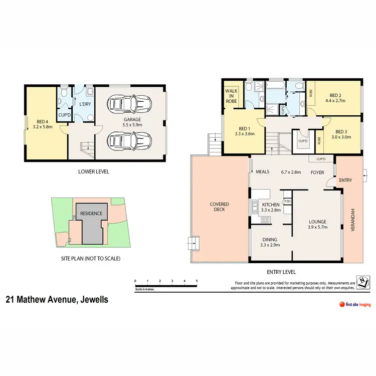 Floorplan of Homely house listing, 21 Mathew Avenue, Jewells NSW 2280