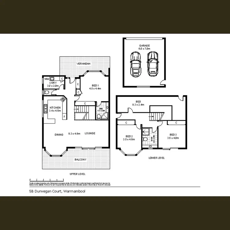 Floorplan of Homely house listing, 5B Dunvegan Court, Warrnambool VIC 3280
