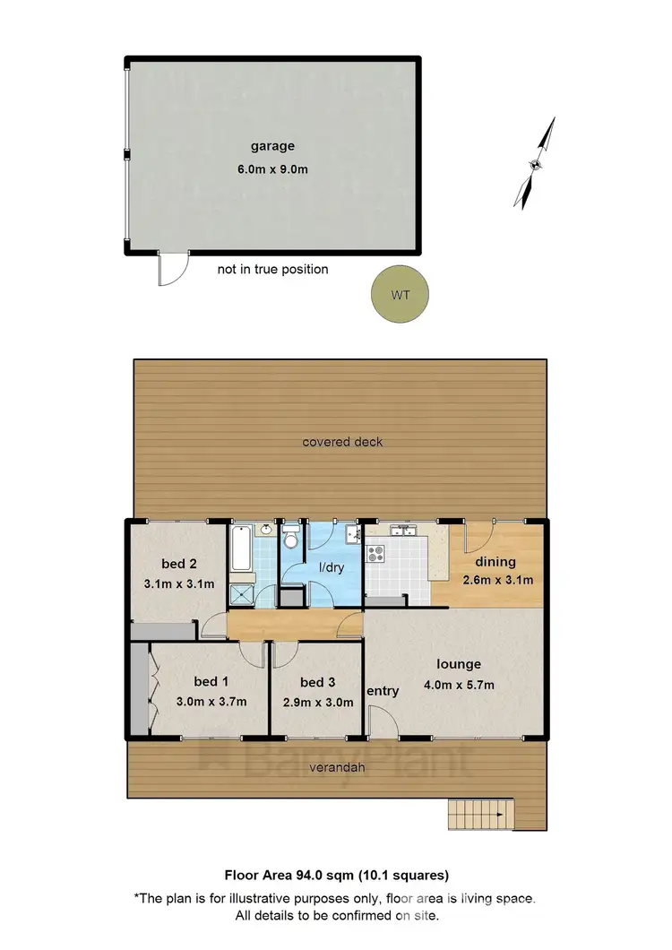 Floorplan of Homely house listing, 24 Mayview Drive, Monbulk VIC 3793