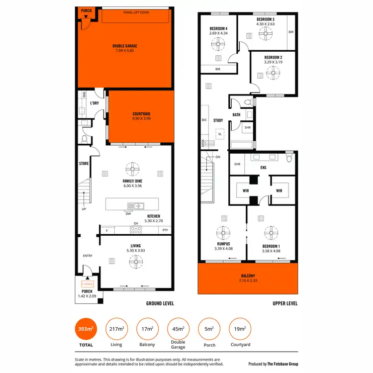 Floorplan of Homely house listing, 9 James Lane, Mawson Lakes SA 5095