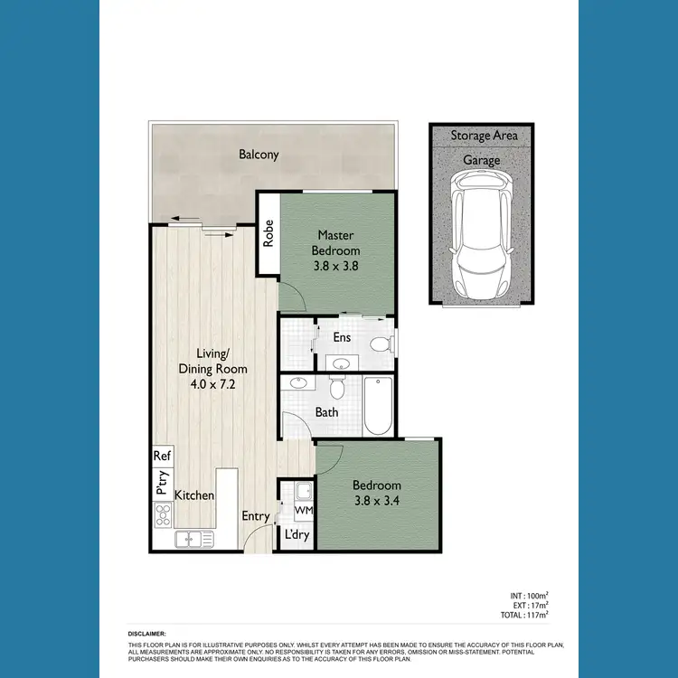 Floorplan of Homely unit listing, 14/11 View Street, Chermside QLD 4032