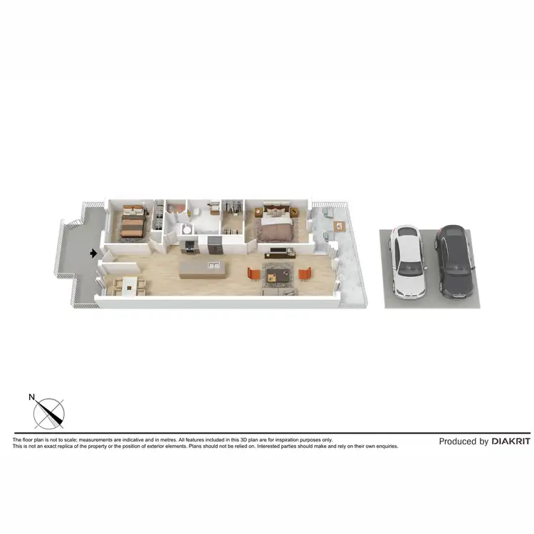 Floorplan of Homely apartment listing, 3/9 Horizon Drive, Maribyrnong VIC 3032