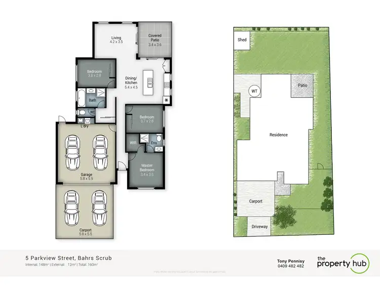 Floorplan of Homely house listing, 5 Parkview Street, Bahrs Scrub QLD 4207