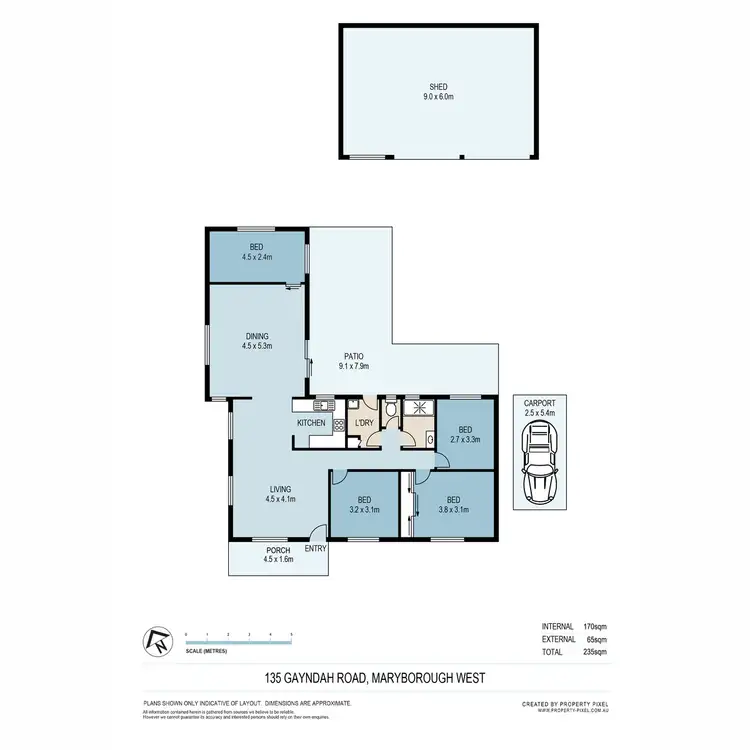 Floorplan of Homely house listing, 135 Gayndah Road, Maryborough West QLD 4650