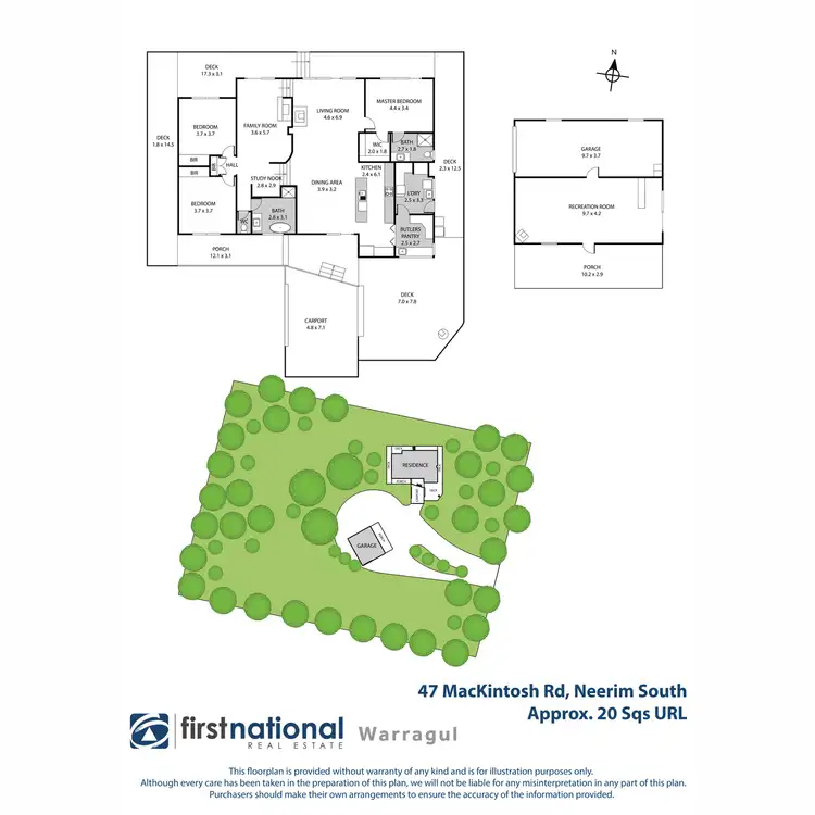 Floorplan of Homely rural property listing, 47 Mackintosh Road, Neerim South VIC 3831