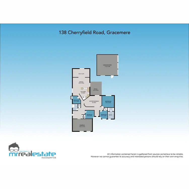 Floorplan of Homely house listing, 138 Cherryfield Road, Gracemere QLD 4702