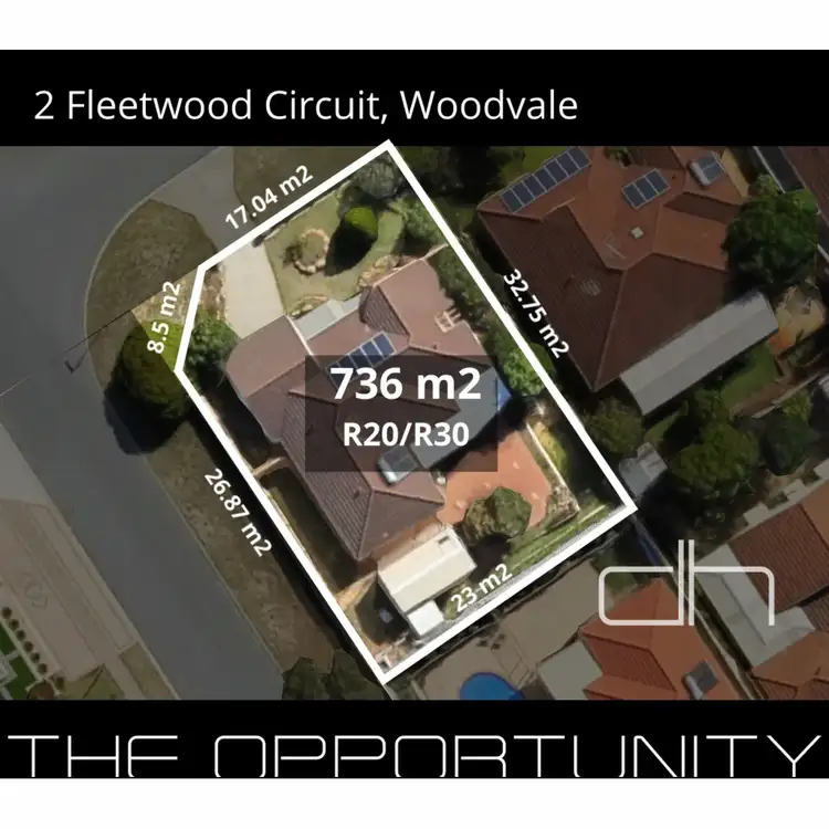 Floorplan of Homely house listing, 2 Fleetwood Circuit, Woodvale WA 6026