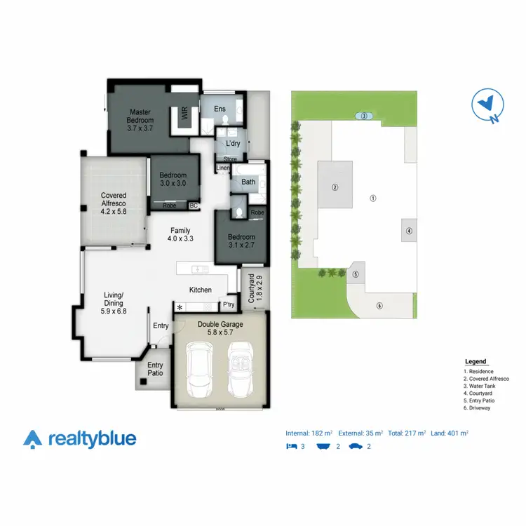Floorplan of Homely house listing, 8 Rainbird Close, Burleigh Waters QLD 4220