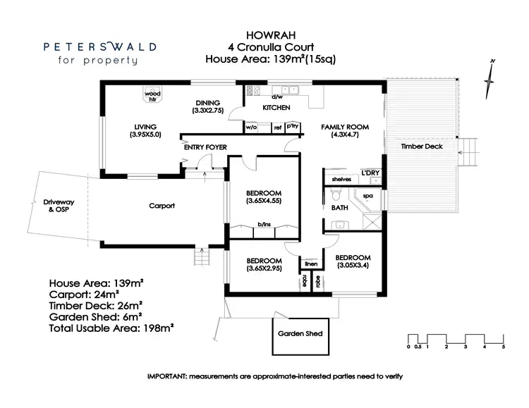 Floorplan of Homely house listing, 4 Cronulla Court, Howrah TAS 7018