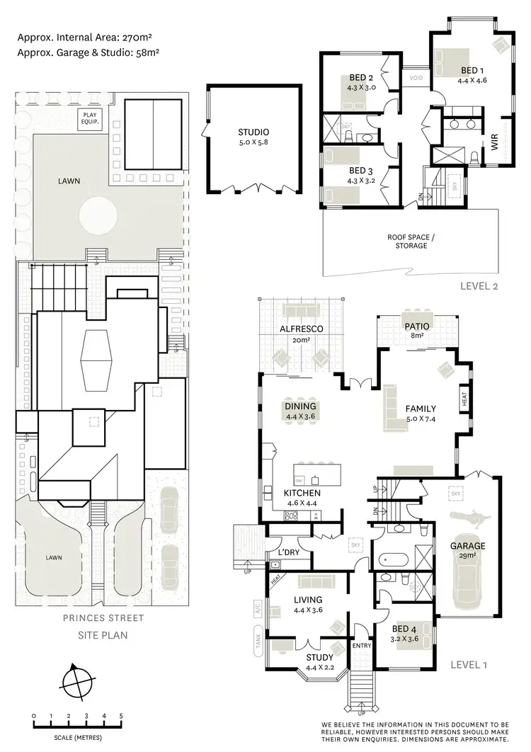 Floorplan of Homely house listing, 5 Princes Street, Hunters Hill NSW 2110