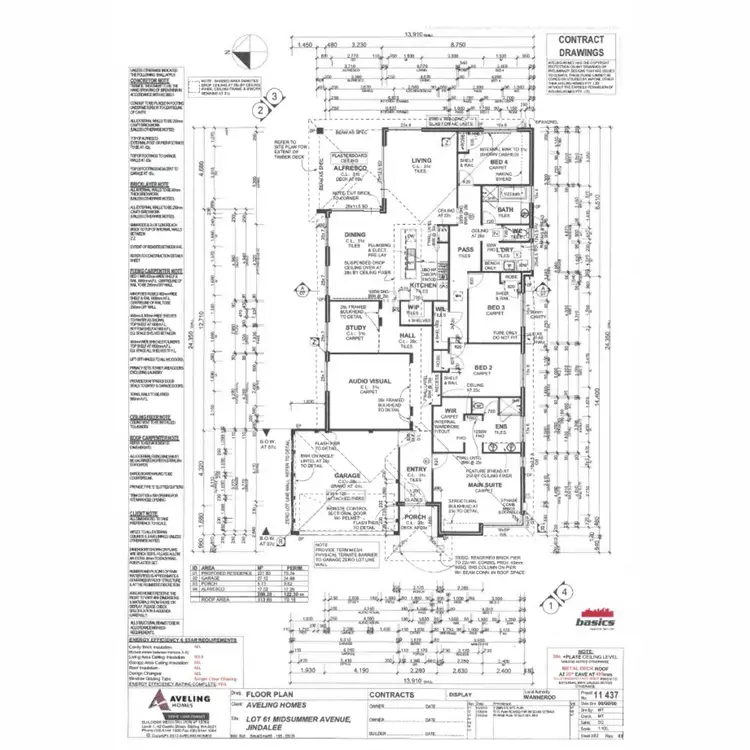 Floorplan of Homely house listing, 7 Midsummer Avenue, Jindalee WA 6036