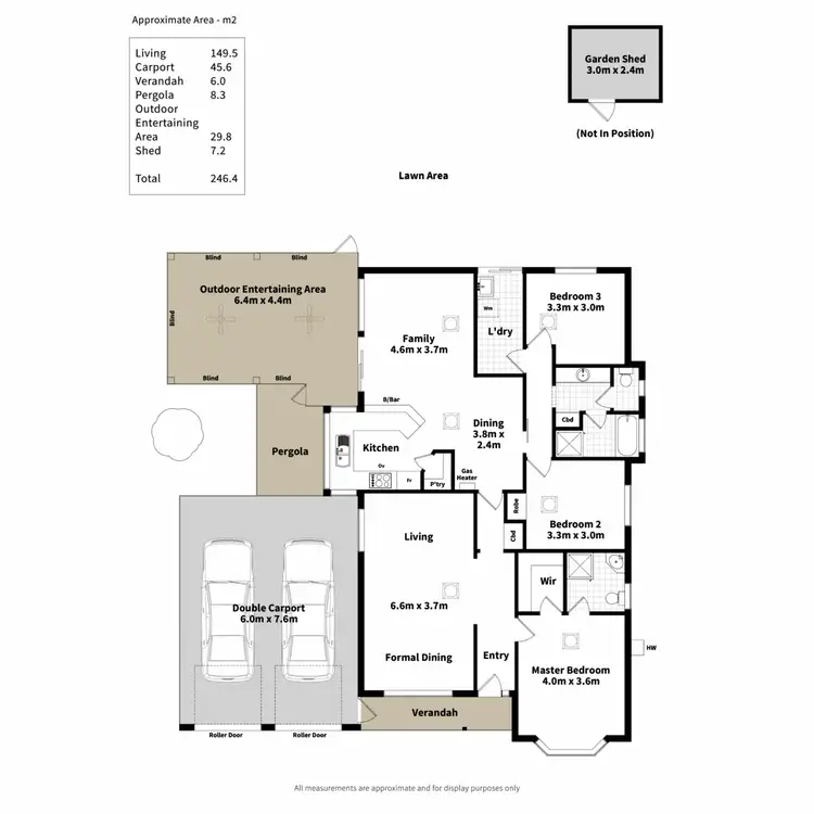 Floorplan of Homely house listing, 19 Livermead Way, Moana SA 5169