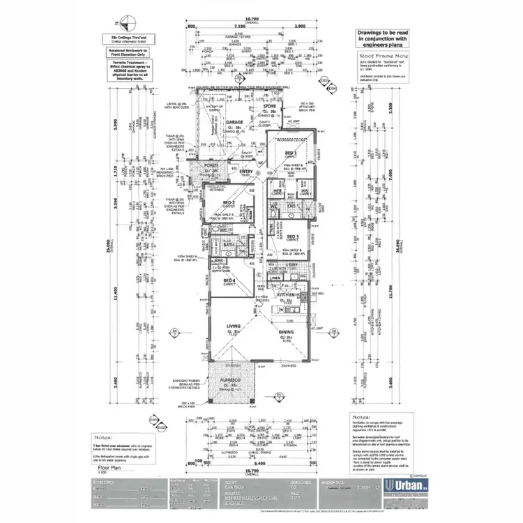 Floorplan of Homely house listing, 4 Triton Road, Jindalee WA 6036
