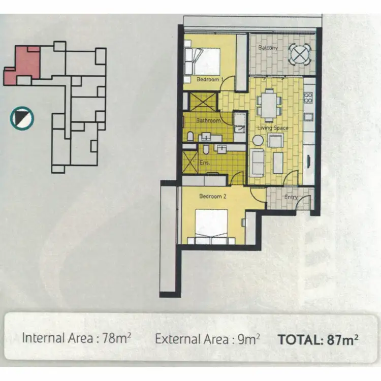 Floorplan of Homely unit listing, 15/3 Kirribilli Avenue, East Mackay QLD 4740