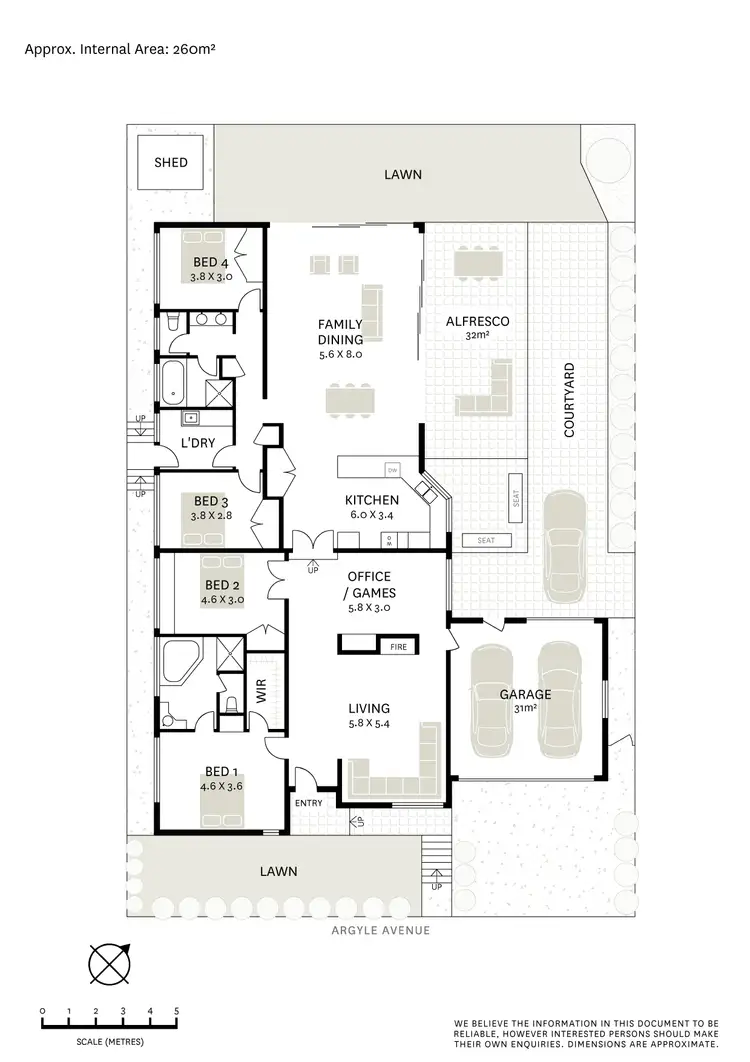 Floorplan of Homely house listing, 41 Argyle Avenue, Ryde NSW 2112
