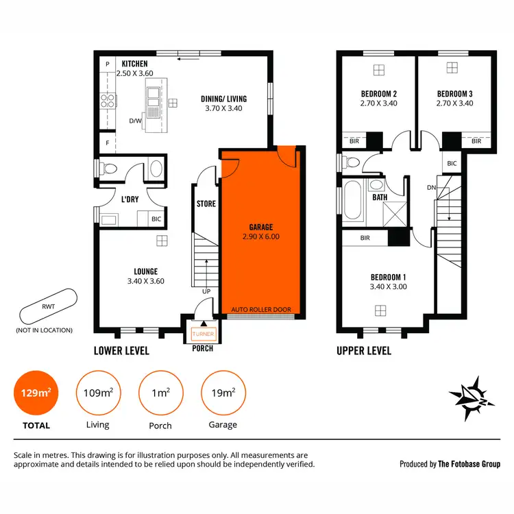 Floorplan of Homely townhouse listing, 11 Allen Street, Old Noarlunga SA 5168