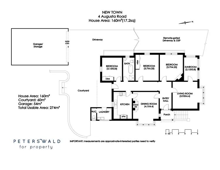 Floorplan of Homely house listing, 4 Augusta Road, New Town TAS 7008