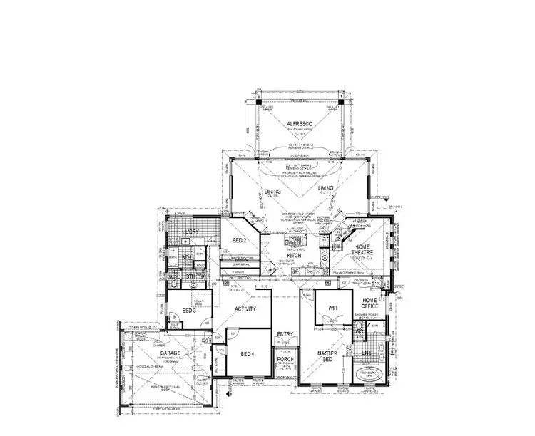 Floorplan of Homely house listing, 9 Piesley Promenade, Canning Vale WA 6155