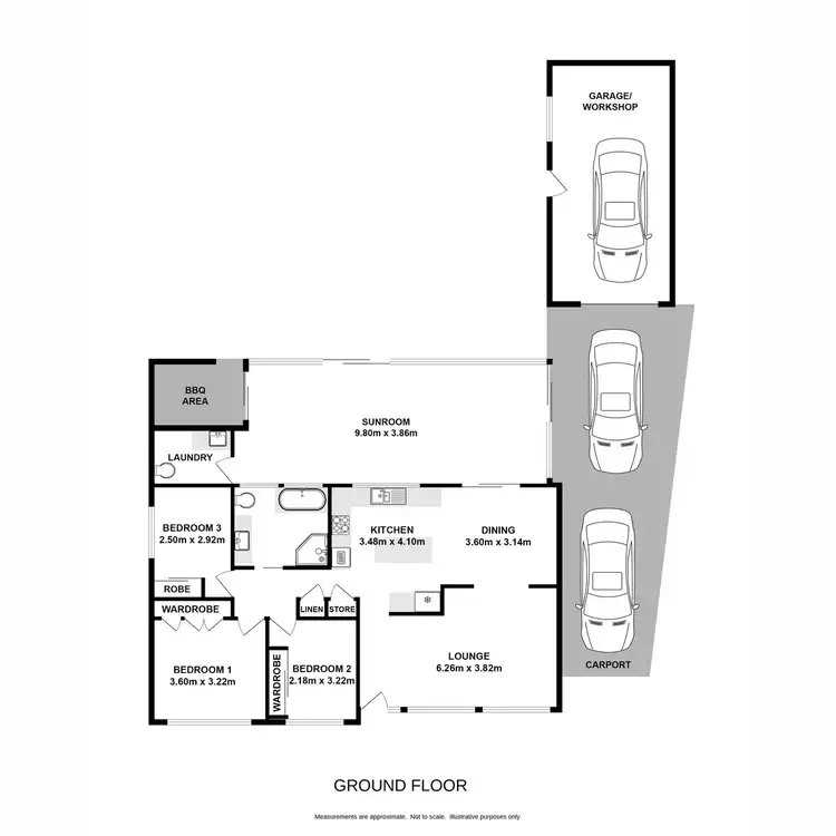 Floorplan of Homely house listing, 26 Greenway Street, Ruse NSW 2560