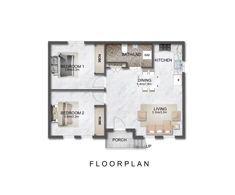 Floorplan of Homely villa listing, 3/14 Faucett Street, Blackalls Park NSW 2283