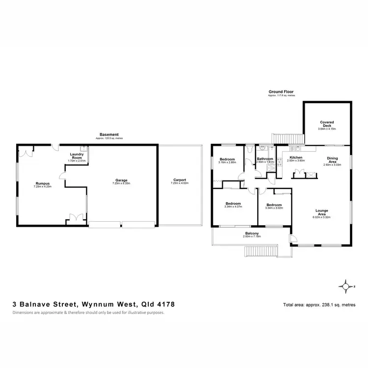 Floorplan of Homely house listing, 3 Balnave Street, Wynnum West QLD 4178