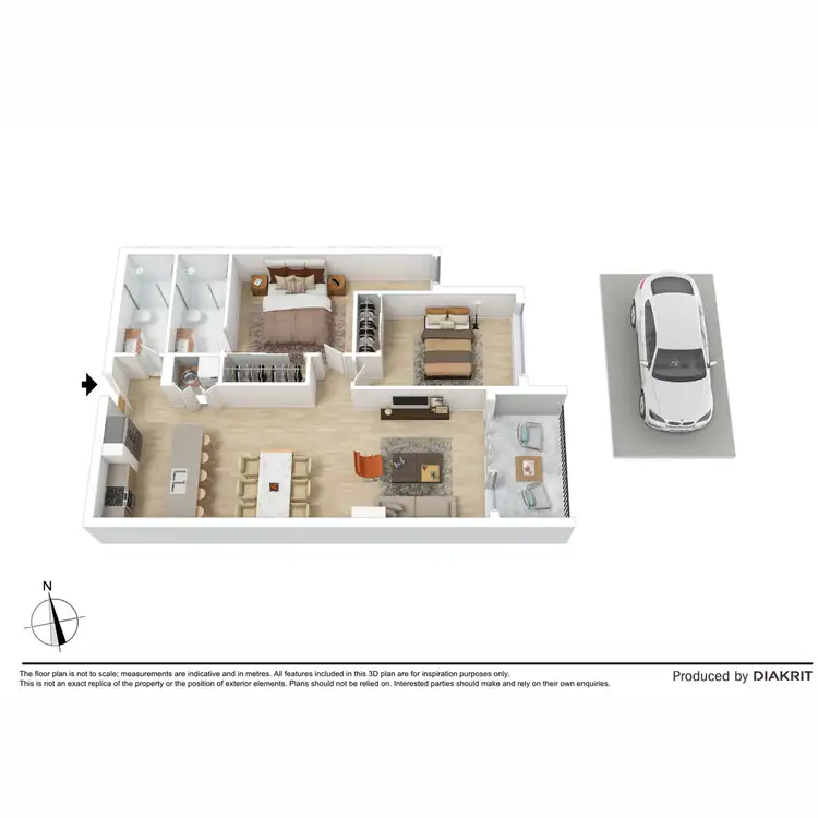 Floorplan of Homely apartment listing, 109/3 Faulkner Street, Bentleigh VIC 3204