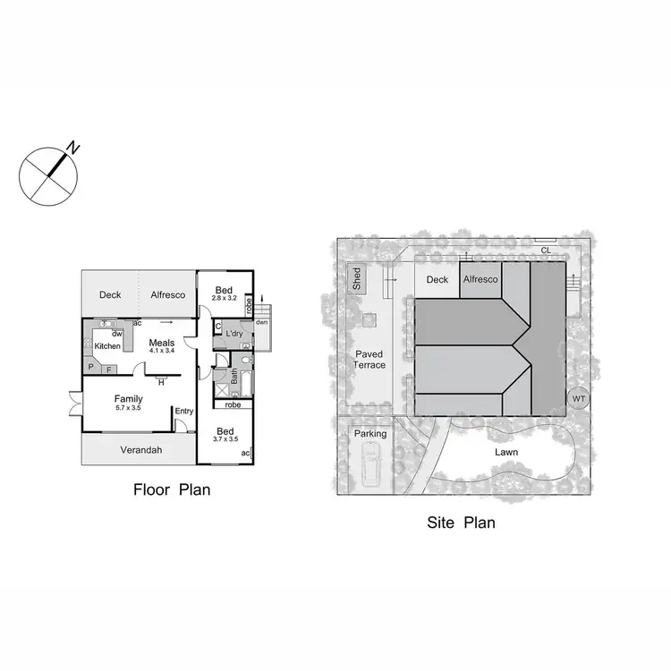 Floorplan of Homely house listing, 2/40 Picnic Street, Frankston South VIC 3199