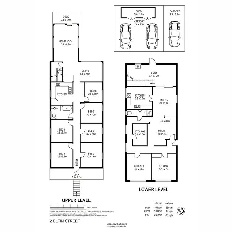 Floorplan of Homely house listing, 2 Elfin Street, East Brisbane QLD 4169