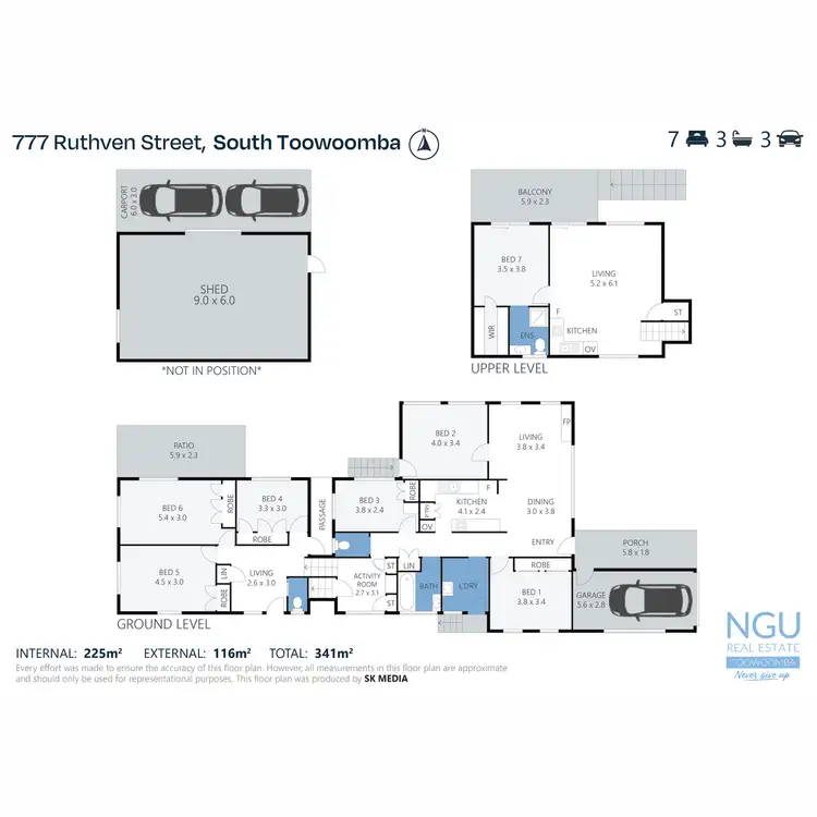 Floorplan of Homely house listing, 777 Ruthven Street, South Toowoomba QLD 4350
